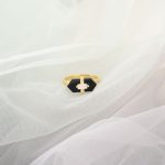 Forever Gift Black Onyx CZ Brass Ring
